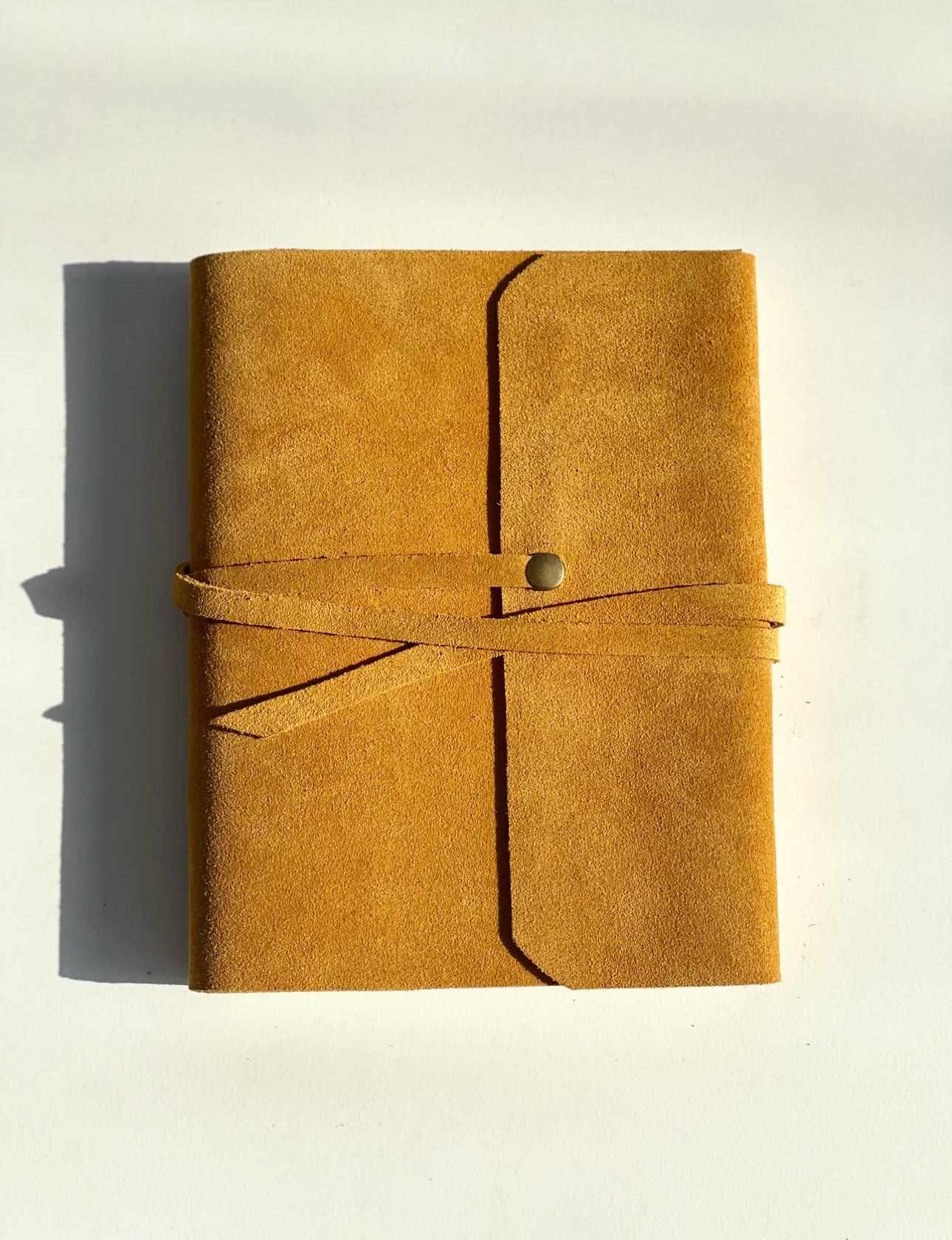 Yellow Suede Notebook